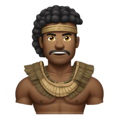 Fijian Warrior sticker