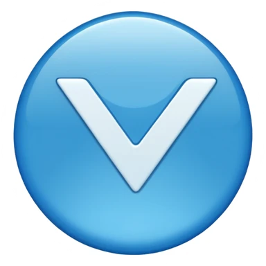 Make me a insta blue tick emoji sticker