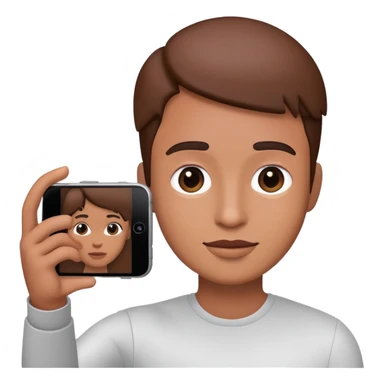 smartphone taking a selfie sticker