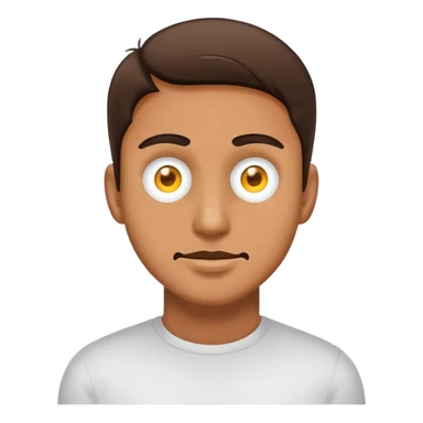 emoji man with crypto eyes sticker