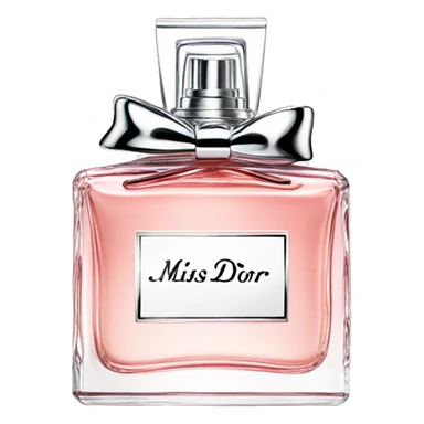 Miss dior perfume sticker