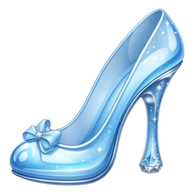 cinderella heel sticker