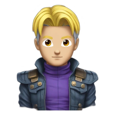 Future trunks sticker