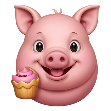 Sweet tooth pig sticker