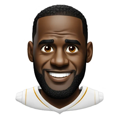 LeBron with Hennessy  sticker