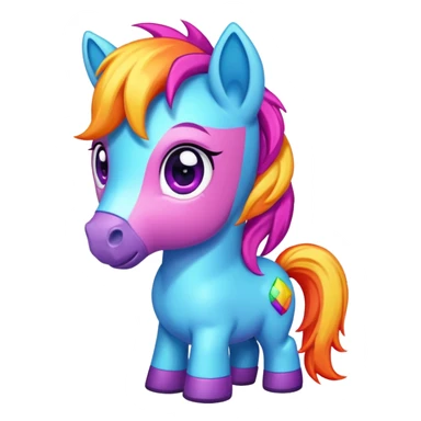 gamer pony sticker
