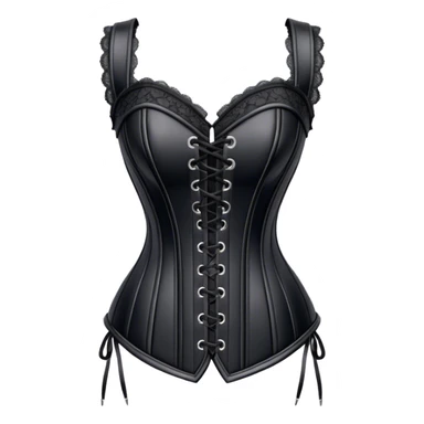Gothic corset sticker
