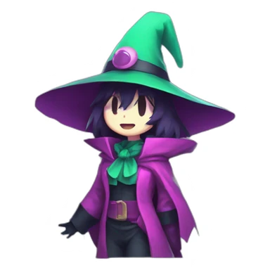 Ralsei with Noelle from Deltarune  sticker