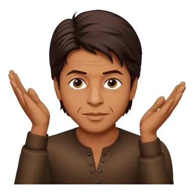 Shahrukh khan signature pose sticker