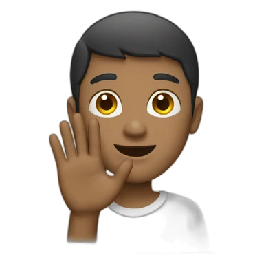 waving goodbye sticker