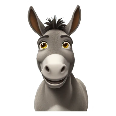 donkey from shrek sticker