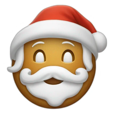 Bonhomme pain d'épices Noël sticker