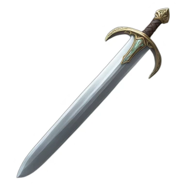 legendary elven sword sticker