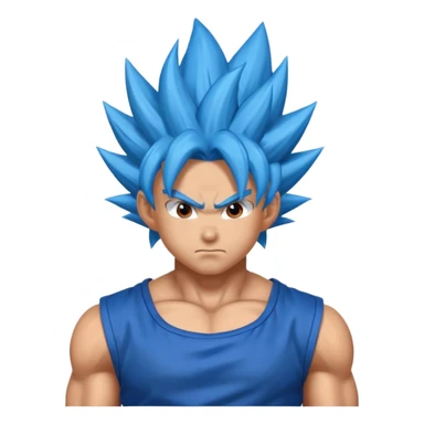 Goku super saiyan blue  sticker