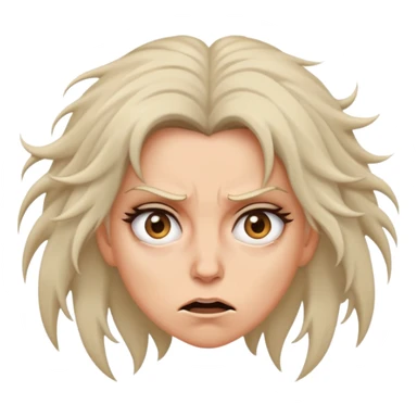 Mad girlfriend sticker