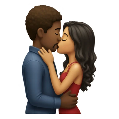 Kissing  kiss kiss sticker