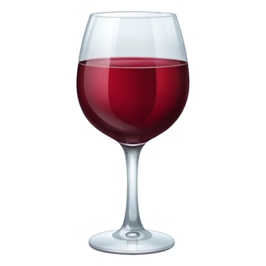 glass of wine  sticker