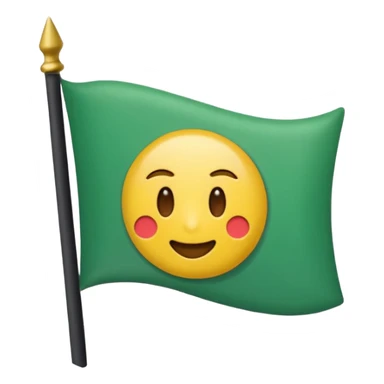 Эмодзи с изображением футбольного углового флажка sticker