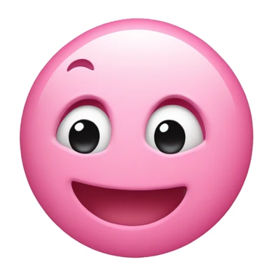 Smiley umgeben mit rosa Herzen  sticker