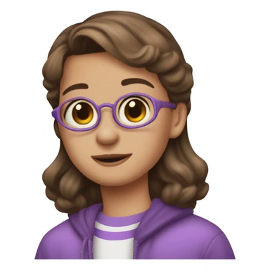 Type a hundred 🥺 emoji in the middle type this emoji 💜 and Make Capital M sticker