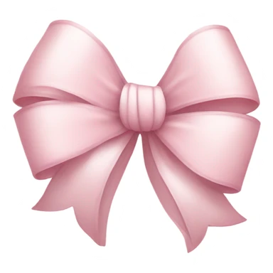 Cute light pick flowers with white bow sticker