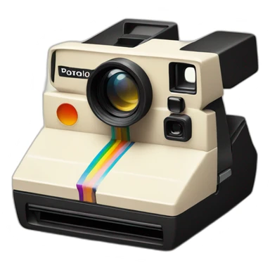 polaroid camera sticker