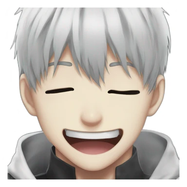ken kaneki crying close up sticker
