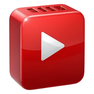 A YouTube icon sticker