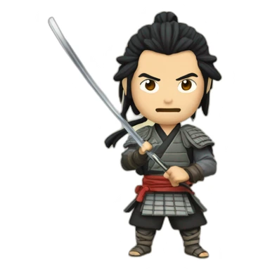 Miyamoto Musashi sticker