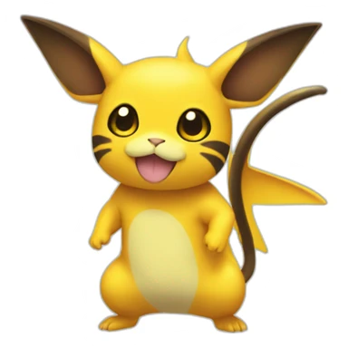Raichu sticker