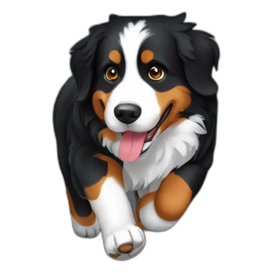 bernese mountain dog agility tunnel sticker