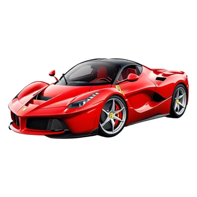 Ferrari LaFerrari - Ferrari (Model Year: 2022) (Iconic colour: Red) sticker
