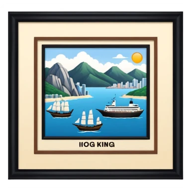 collaborative colonial system” in Hong Kong. sticker