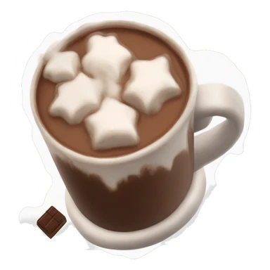 Hot chocolate aesthetic sticker