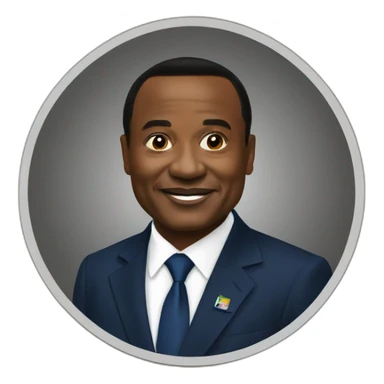 Sassou nguesso  sticker