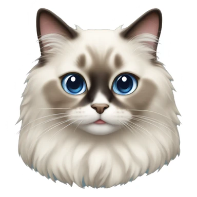 ragdoll cat sticker