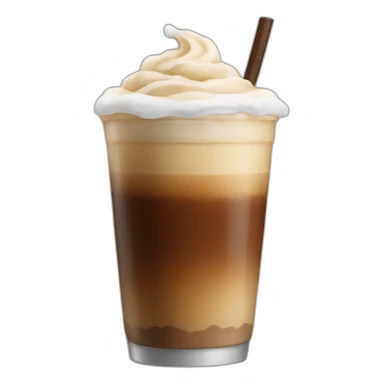Cold coffee sticker