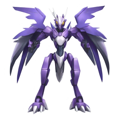  Cool Edgy Godly Futuristic Digimon-Fakemon-Genesect-Palkia-Dialga full body sticker