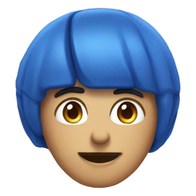 blue air pod maxes sticker