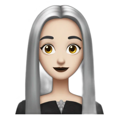 Thing mercoledi addams sticker