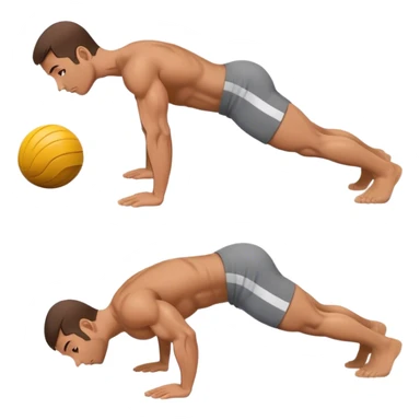 side-view man weighted glute-bridges sticker
