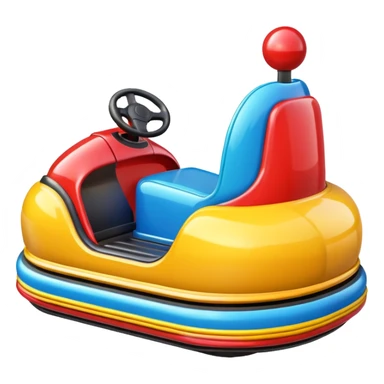 amusement park car game sticker