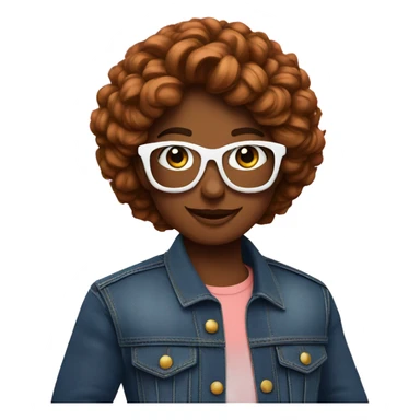 word "S" on cosmo background sticker