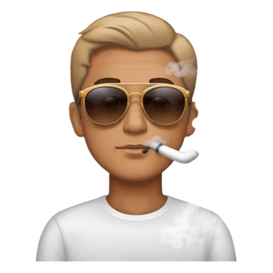 🧑🏻🕶️💨 sticker