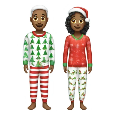 christmas pjs sticker