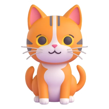 Cat 5 head 1 full size same cat sticker