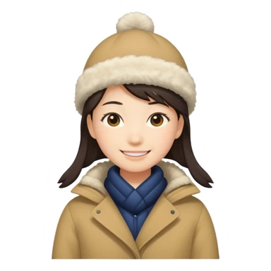 winter immunity japanese person sticker