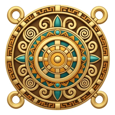 chakana symbol, Inca patterns sticker