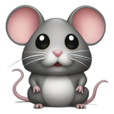 deamon mouse sticker