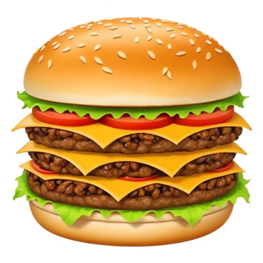 Xi'an Roujiamo Chinese hamburger with shredded meat, simplified emoji style with bold outlines and bright colors, cartoon style Shaanxi specialty in flatbread sticker